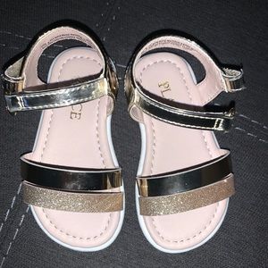 With tag girl sandals
